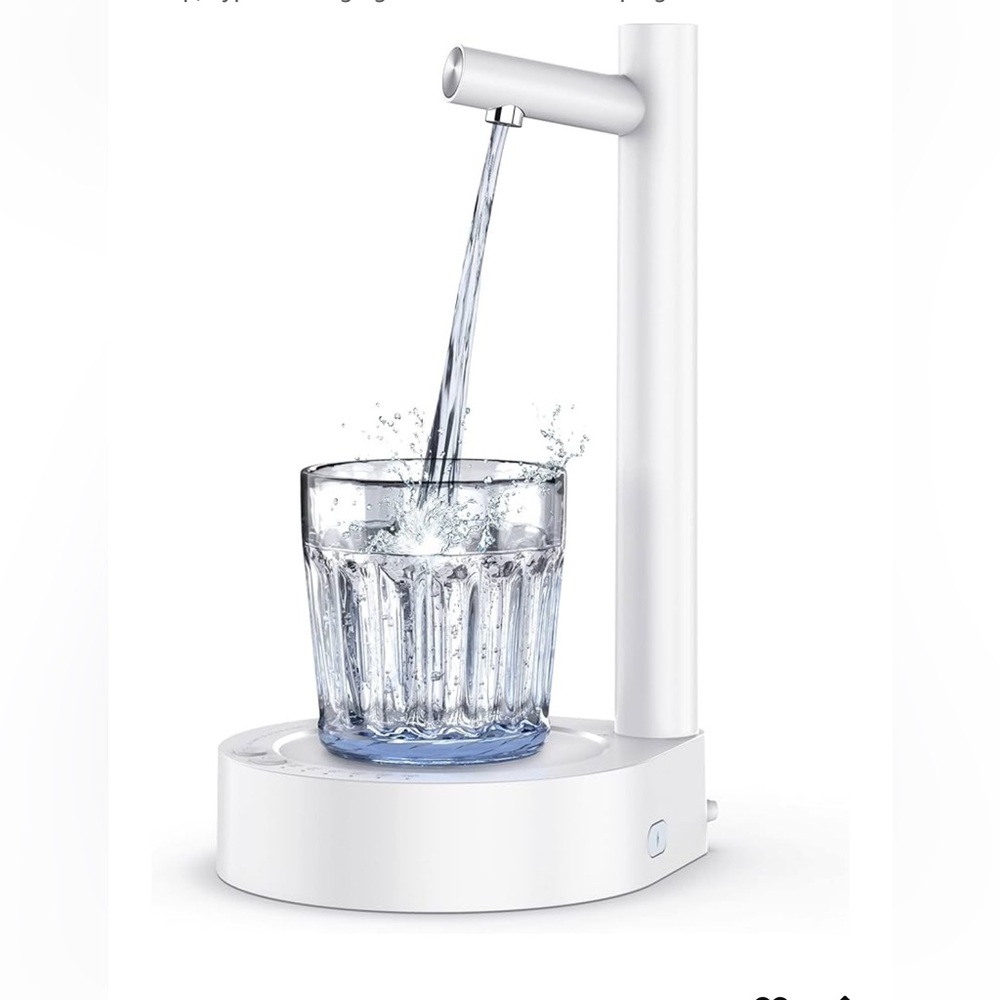 White Electric Water Dispenser